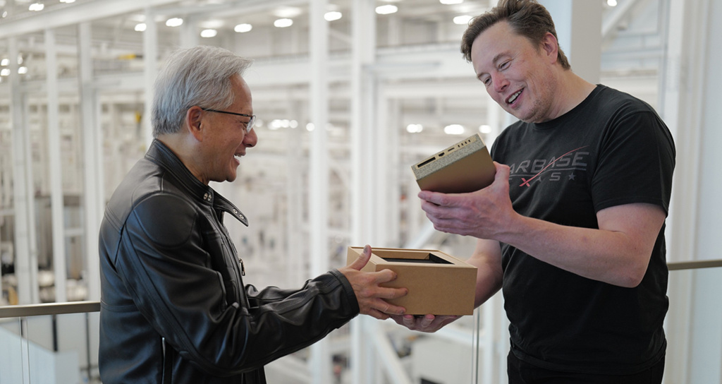 Elon Musk獲得甫上市的NVIDIA DGX Spark:Petaflop等級的AI超級電腦進駐SpaceX 1 20251014 nvidia04
