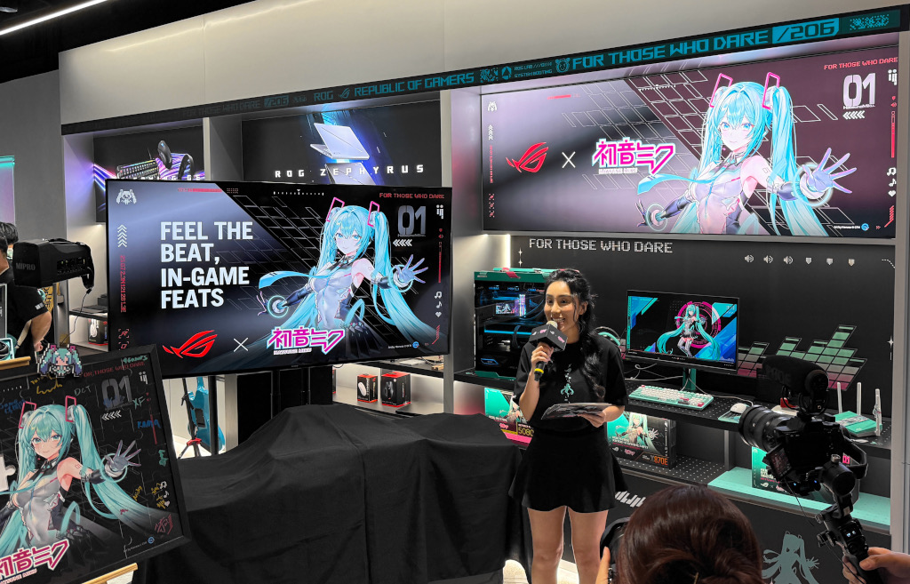 來趟ROGx《初音未來》之旅吧!主題快閃店登場、入手小全配就送好禮,現場活動直擊 1 20251024 asus19