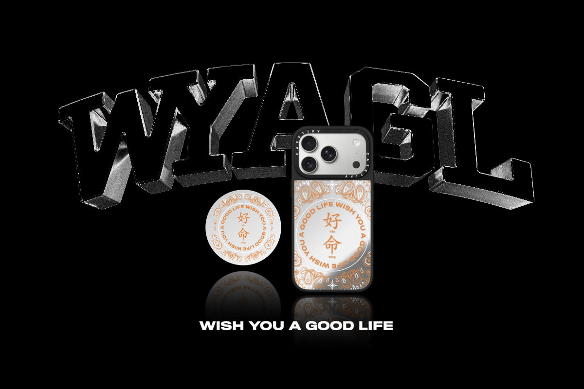 夢回千禧華流巔峰!CASETiFY三度攜手周湯豪「WISH YOU A GOOD LIFE祝您好命」推全新鏡面變形蟲系列,金屬感潮流新色重磅登場 3 20251028 casetify03