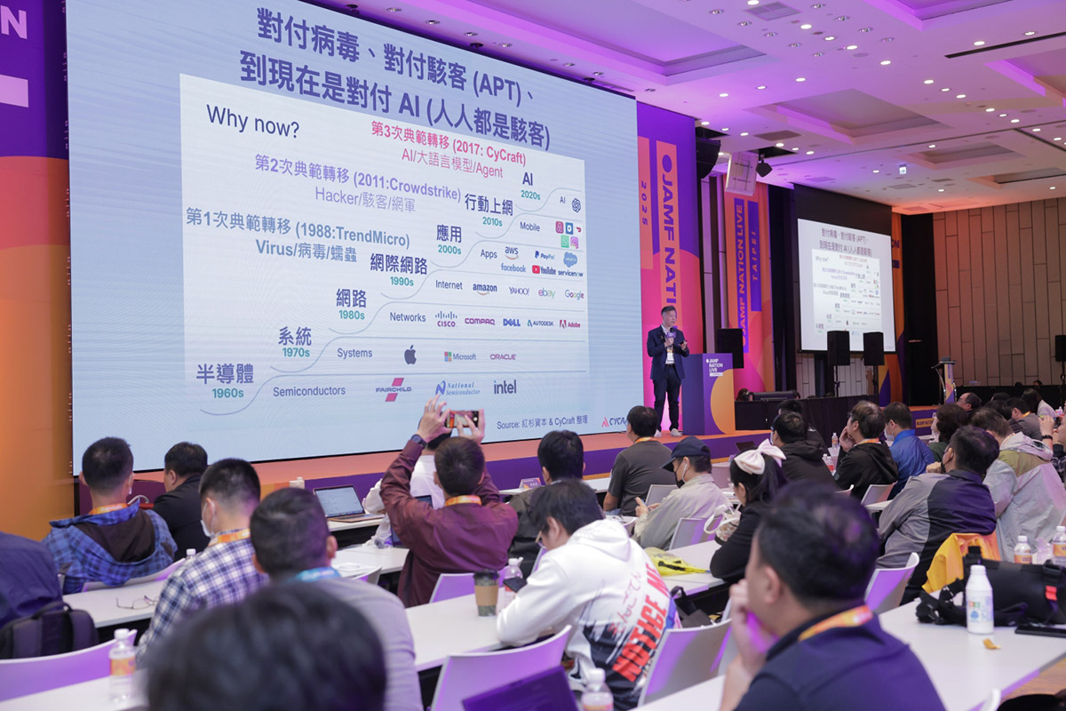 Jamf Nation Live 2025台北站揭示AI時代的資安新未來 3 20251030 NEWS 1 9 1