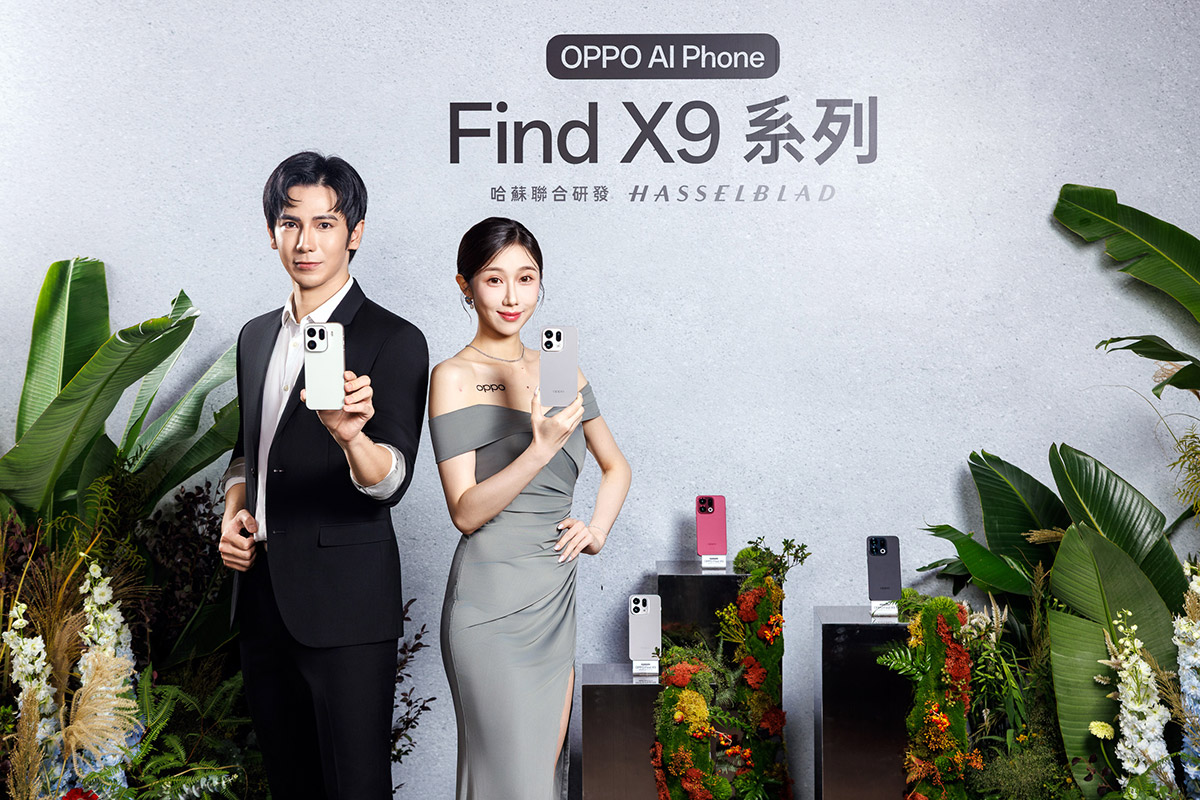 OPPO Find X9 系列影像、效能、電量再創巔峰,重新定義「旅拍神機」 1 20251030 NEWS 3 13