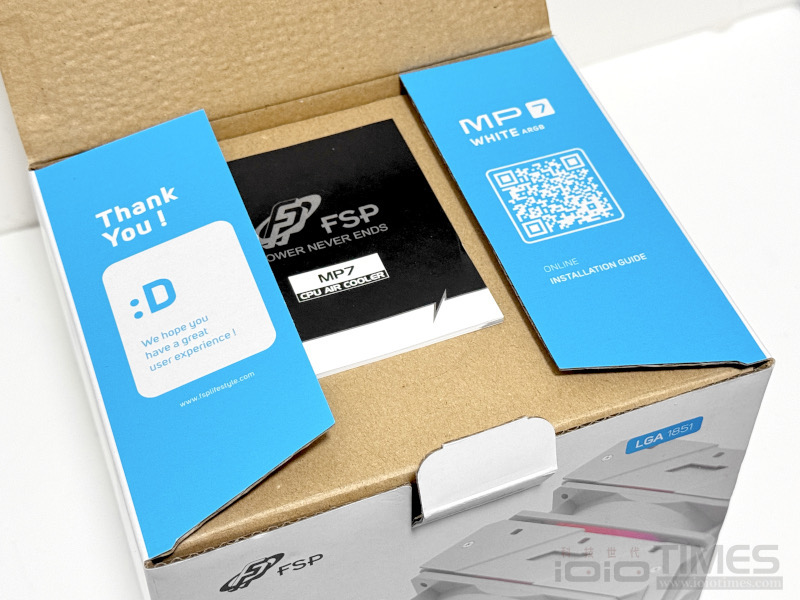 FSP MP7/NP5 WHITE ARGB Cooler開箱試用,純白體驗與亮眼燈效一次滿足! 6 fspmp7np5whiteargbcooler 023 1