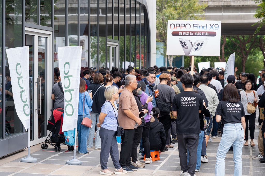 OPPO Find X9系列首戰告捷,單日交機人數翻倍刷新高、電商買氣大漲85% 1 20251101 oppo01