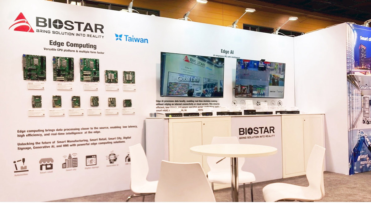 BIOSTAR映泰首登美國Embedded World North America 2025,搶攻Edge AI與工控解決方案 2 20251105 NEWS 3 30