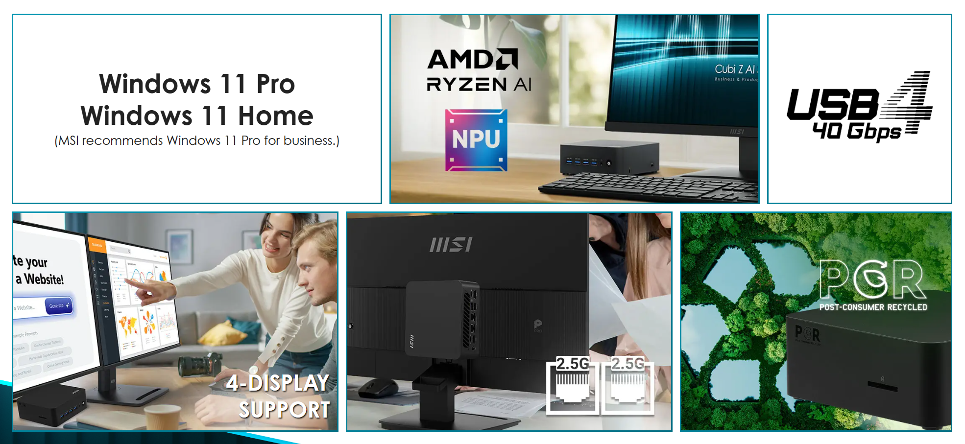 MSI Cubi Z AI 8M開箱試用,迷你小巧、最佳化IT商務AI PC解決方案 3 msicubizai8m 006