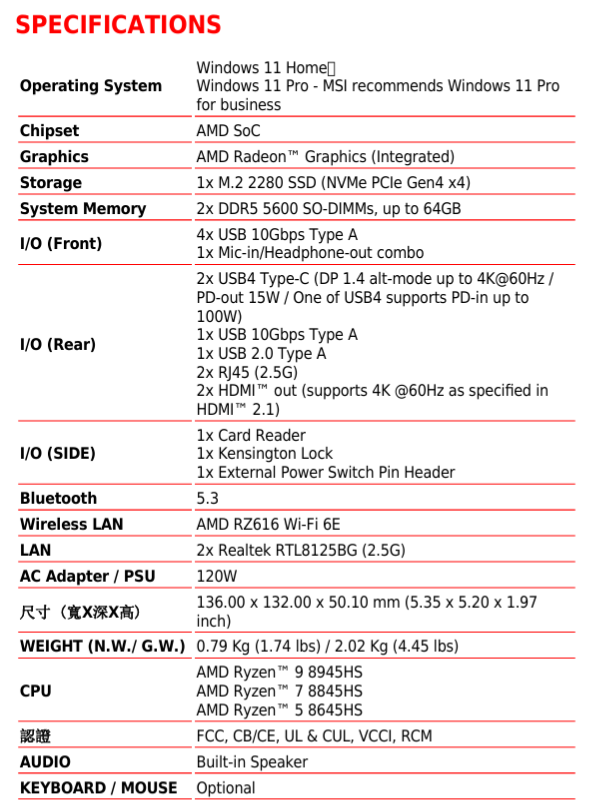 MSI Cubi Z AI 8M開箱試用,迷你小巧、最佳化IT商務AI PC解決方案 19 msicubizai8m 008