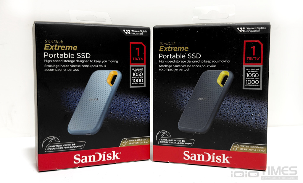 SanDisk Extreme Portable SSD開箱試用,小巧易攜、IP65防水防塵、高速1050/1000 MB/s傳輸 1 sandiskextremessd 006