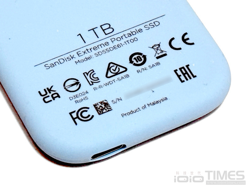 SanDisk Extreme Portable SSD開箱試用,小巧易攜、IP65防水防塵、高速1050/1000 MB/s傳輸 12 sandiskextremessd 013 1