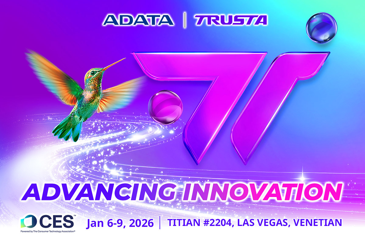 威剛科技2026 CES 攜企業儲存品牌TRUSTA聚焦AI創新與智慧應用 1 20251209 NEWS 1 45
