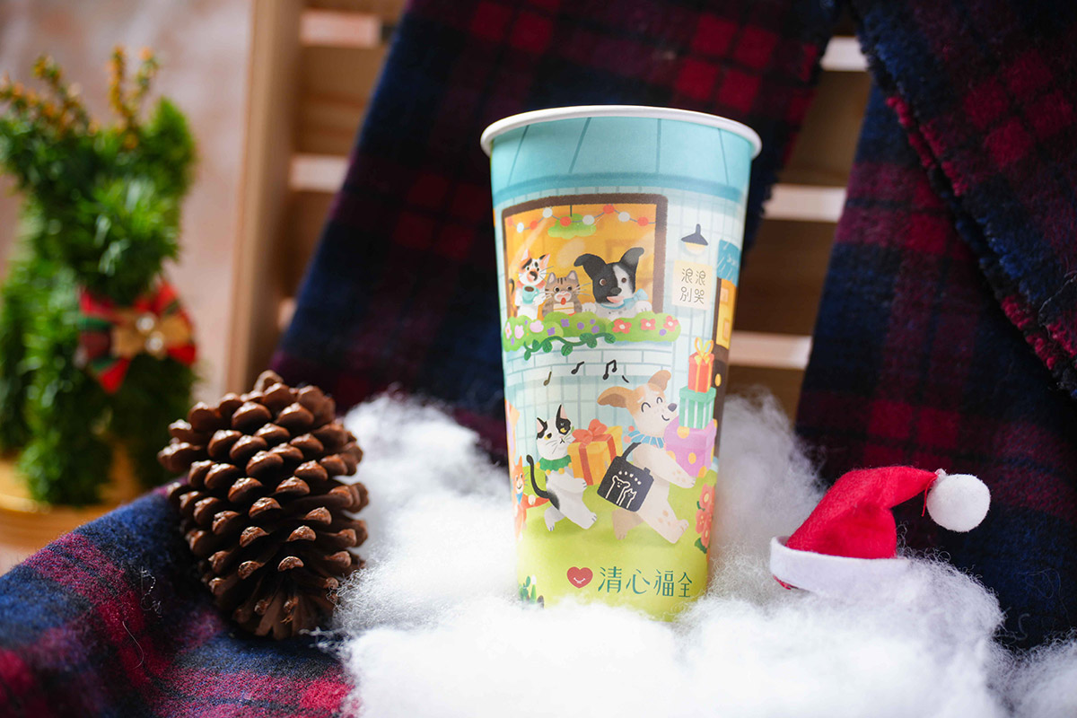 暖心年末企劃登場!清心福全聯名浪浪別哭紙杯亮相 3 20251210 NEWS 1 14