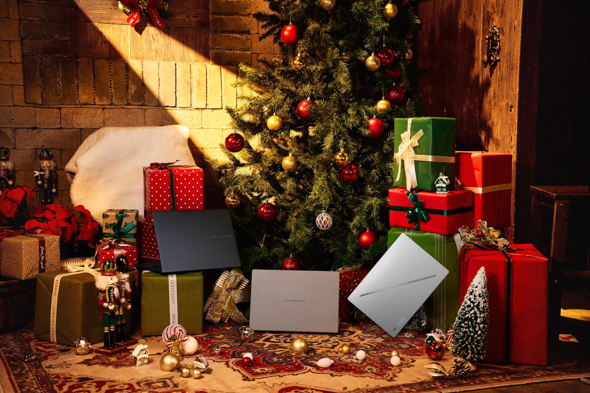 聖誕送禮靈感!歐普拉最愛:ASUS Zenbook A14,華碩五大好禮點亮聖誕節、兼具設計與實用性成熱搜首選 1 20251211 news asus01