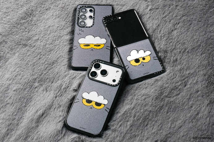 CASETiFY首度攜手ZO&FRIENDS推出聯名系列!帶著G-DRAGON愛貓ZOA、A&NE、AKIZAKI的獨特魅力閃亮登場 3 20251211 news casetify03