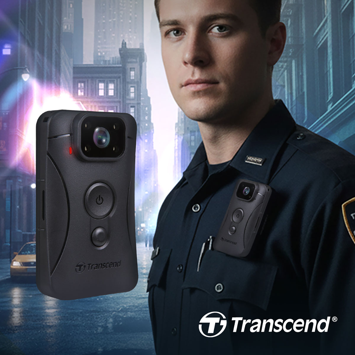 創見推出DrivePro Body 10D穿戴式攝影機,全面支援前線執勤與蒐證 1 20251230 NEWS 1 45