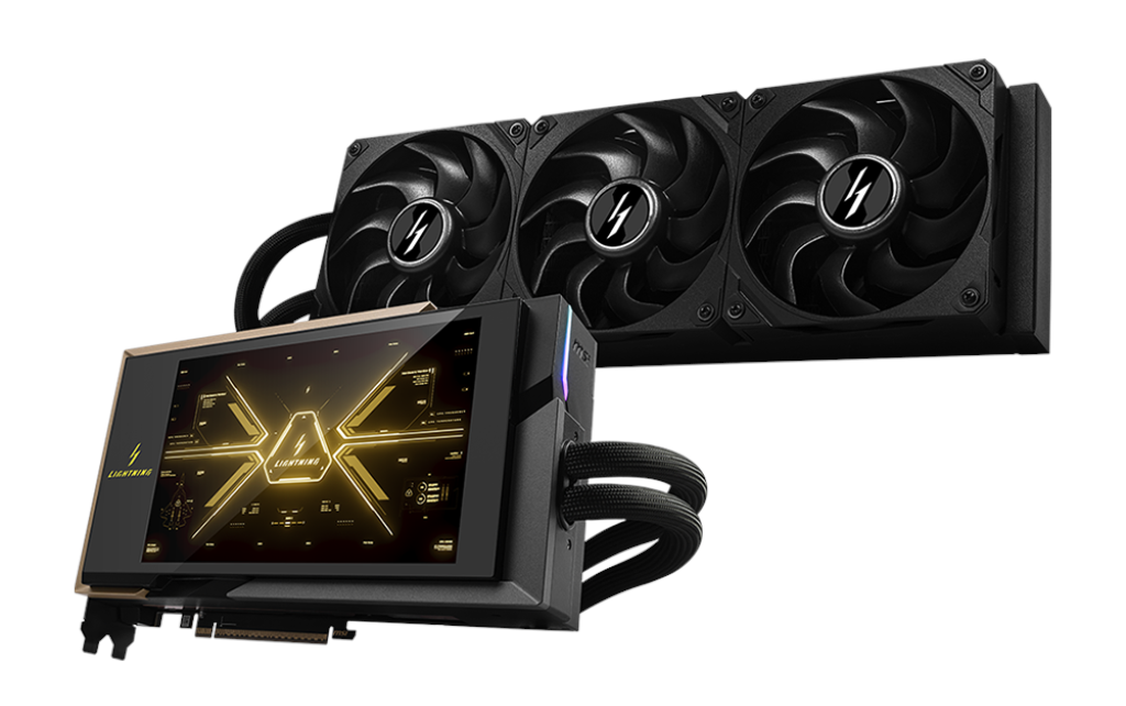 MSI發表GeForce RTX™ 5090 32G LIGHTNING Z—傳奇回歸, CES 2026完美登場 2 20260106 news msilightningz 02a