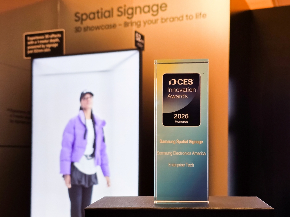 三星於Spatial Signage於CES 2026亮相並宣布正式進軍商用市場 3 20260109 news samsung03