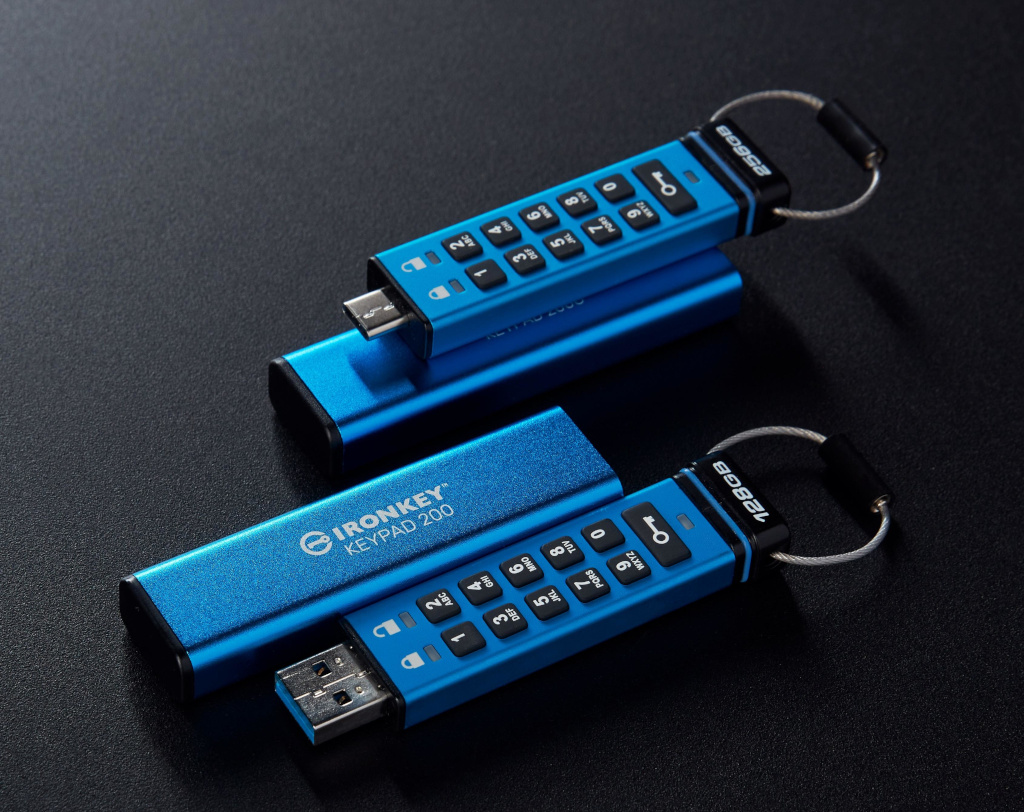 金士頓IronKey Keypad 200系列隨身碟榮獲NIST FIPS 140-3 Level 3認證,成為全球首家擁有三款合規加密碟的領導品牌 2 20260127 news kingston02