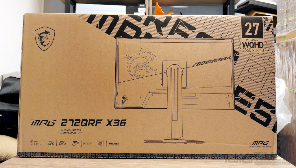 MSI MPG 272QRF X36電競螢幕開箱試用,搭載NVIDIA G-SYNC Pulsar技術、超流暢動態清晰畫面玩遊戲更有勝算 3 msimpg272qrfx36 003