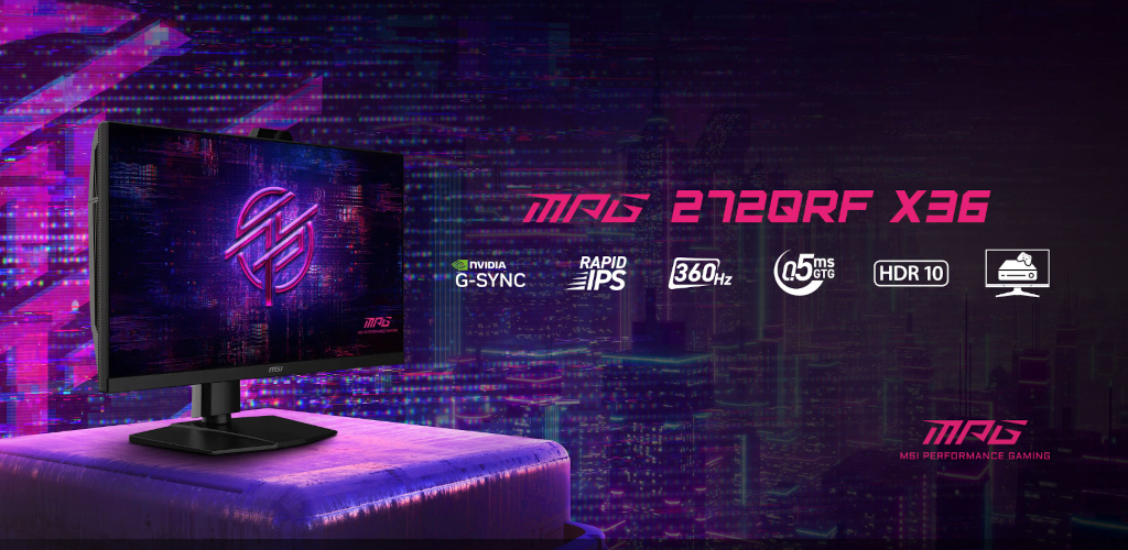 MSI MPG 272QRF X36電競螢幕開箱試用,搭載NVIDIA G-SYNC Pulsar技術、超流暢動態清晰畫面玩遊戲更有勝算 2 msimpg272qrfx36 021