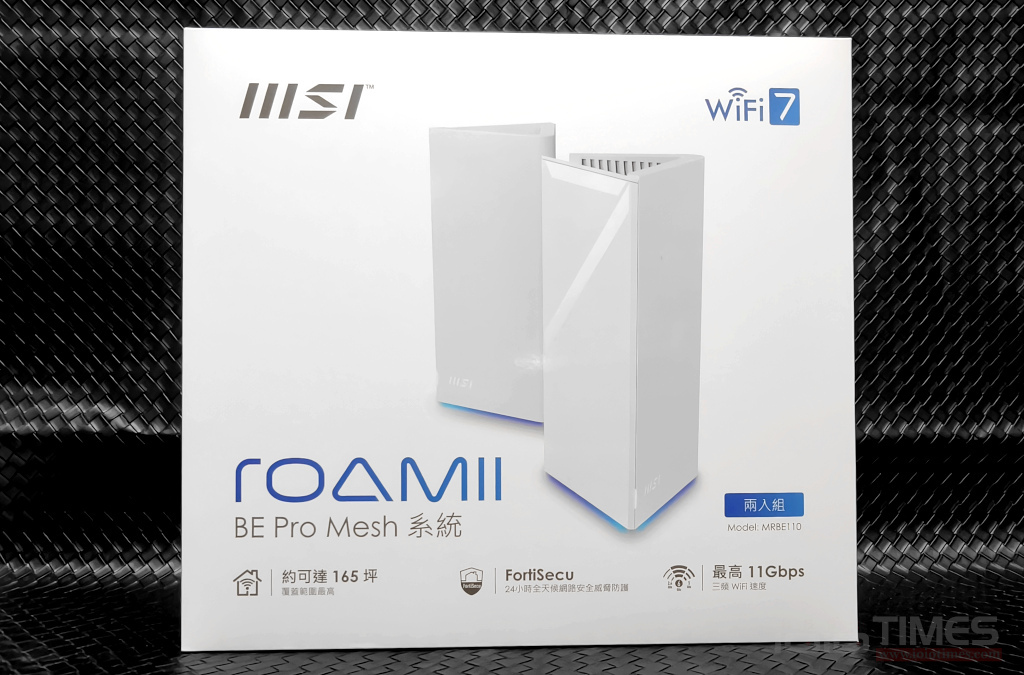 MSI ROAMII BE Pro Mesh系統開箱試用,享受無所不在的全屋Wi-Fi 7網路、暢遊高速傳輸體驗 3 msiroamiibepromeshwifi7 005