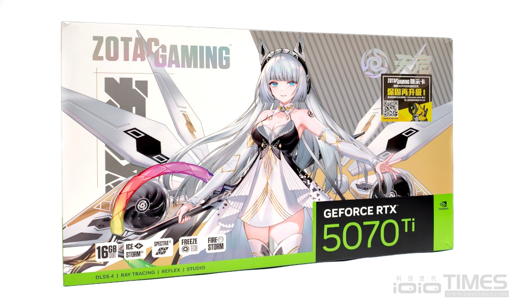 ZOTAC GAMING GeForce RTX 5070 Ti 16GB天啟OC顯卡開箱試用,二次元機甲美學科技、ARGB鑽切幻彩光環超酷炫 6 zotacgeforcertx5070ti16goc 005