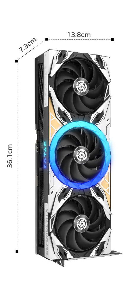 ZOTAC GAMING GeForce RTX 5070 Ti 16GB天啟OC顯卡開箱試用,二次元機甲美學科技、ARGB鑽切幻彩光環超酷炫 4 zotacgeforcertx5070ti16goc 038 3