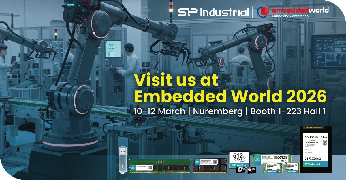 廣穎工控前進2026 Embedded World:以「智能監控、資安防護」深耕工業自動化應用 1 20260305 NEWS 1 10