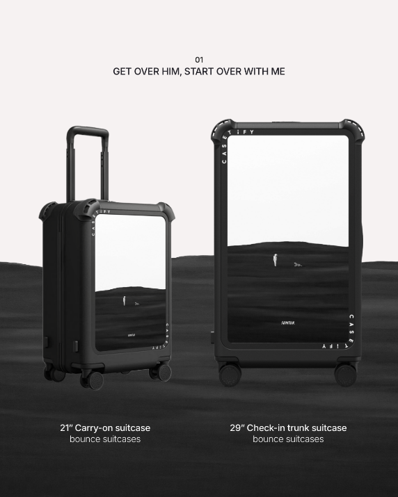 【CASETiFY每週推薦】連假出國這樣搭最時尚!Travel系列全新推出Bounce 26吋可擴充行李箱,還有Jon Burgerman、泰特美術館、Suntur等 8 20260326 news casetify07