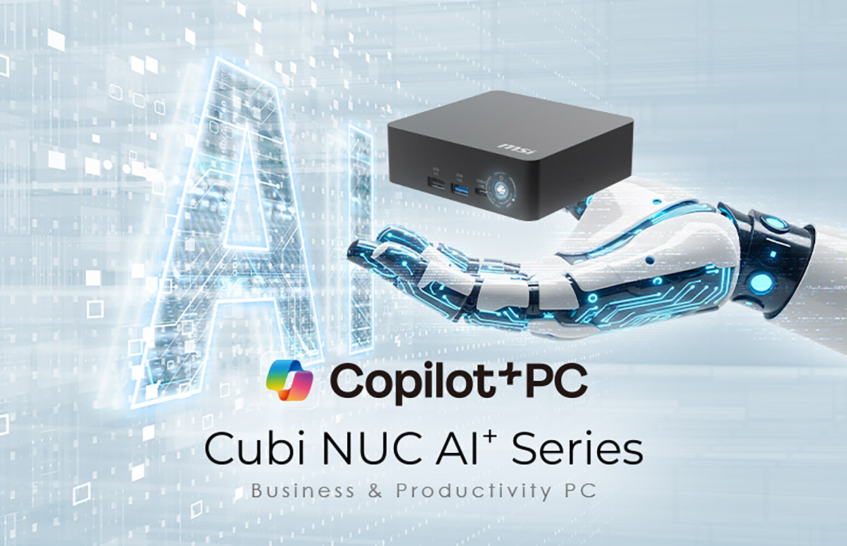 MSI推出Cubi NUC AI+ 3MG、專為AI工作打造的迷你Copilot+ PC 1 20260407 NEWS 1 2 1