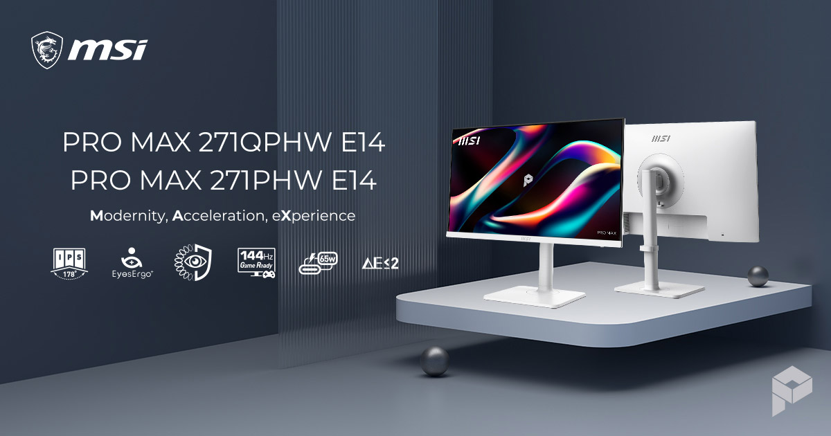 MSI全新商務產品線PRO MAX系列,打造高效生產力與舒適視覺體驗的最佳選擇 1 20260414 NEWS 2 2