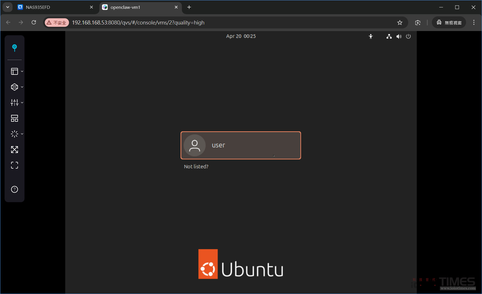 qnaptvsh874 openclaw 047