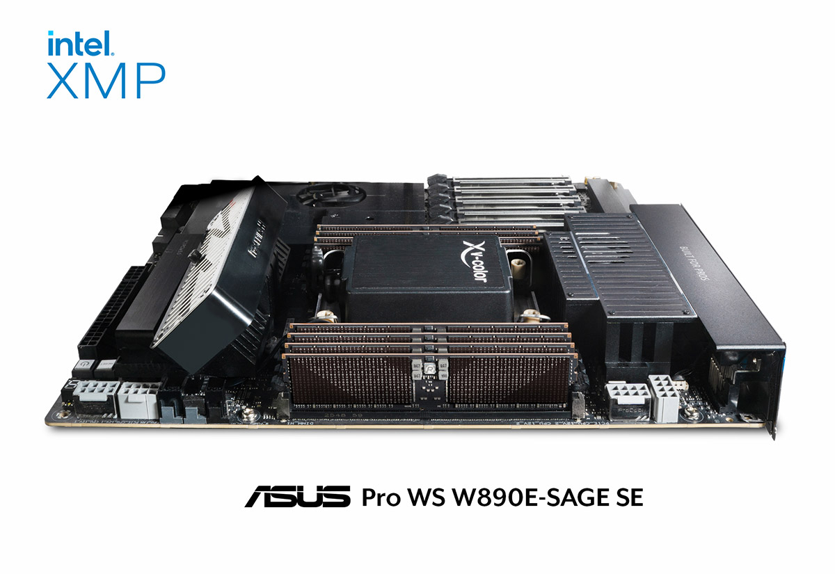 V-COLOR推出Gen5 JEDEC 8000MT/s 1.1V RDIMM,於Intel W890平台搭配ASUS Pro WS W890E-SAGE SE創下首位、OC速度可達9600MT/s 4 20260514 NEWS 1 18
