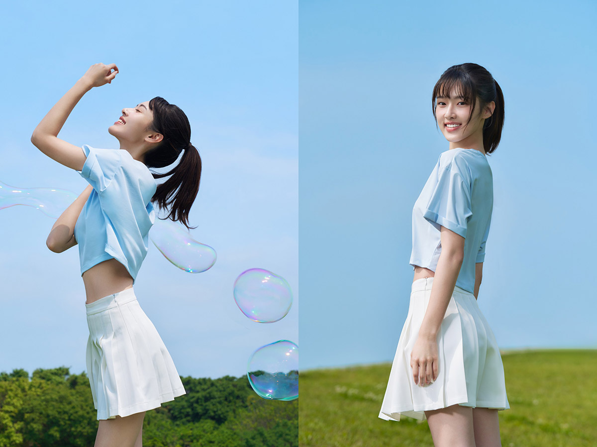 何曼希、蕭子墨合體掀話題!首度擔任50 PERCENT品牌大使!換裝破百套打造「涼感宇宙」! 3 20260514 NEWS 1 5
