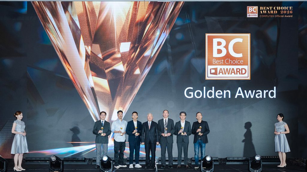 AI變革引領未來!COMPUTEX Best Choice Award 2026揭曉:高效算力、AI創新與永續科技成焦點 3 20260522 NEWS 5 3