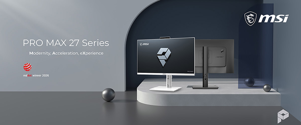 精進設計、效能全面提升,MSI亮相PRO MAX 27P/TP All-in-One 一體液晶電腦 2 20260601 NEWS 1 9