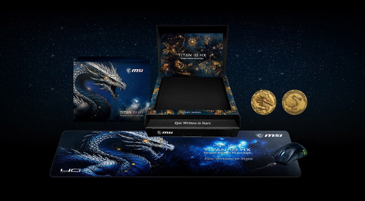 MSI 40週年精工鉅作 Titan 18 HX天龍座典藏特仕版,霸氣現身Computex 2026 3 20260601 NEWS 8 4