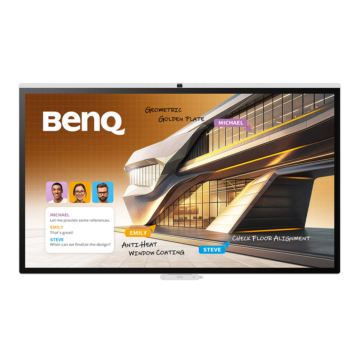 BenQ全新CP05商用大型互動觸控顯示器、打造智慧會議新世代,實現更安全、高效的企業協作體驗 3 20260616 NEWS 1 3