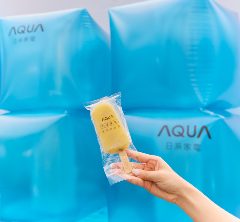 不隨波,來吹風!日系空調家電AQUA強勢登台,GEmma吳映潔驚喜現身華山AQUA「流感」計劃快閃店 10 20260617 news aqua11a