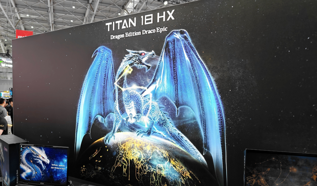 《COMPUTEX 2026展場巡禮》MSI Titan 18 HX「天龍座」典藏特仕版現身、玩具總動員與梵谷特仕版聯名登場,Claw 8 EX AI+電競掌機超強吸睛 2 Computex2026 msinb 05