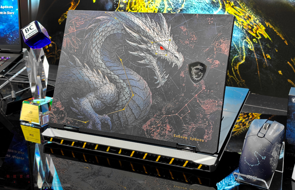 《COMPUTEX 2026展場巡禮》MSI Titan 18 HX「天龍座」典藏特仕版現身、玩具總動員與梵谷特仕版聯名登場,Claw 8 EX AI+電競掌機超強吸睛 3 Computex2026 msinb 08