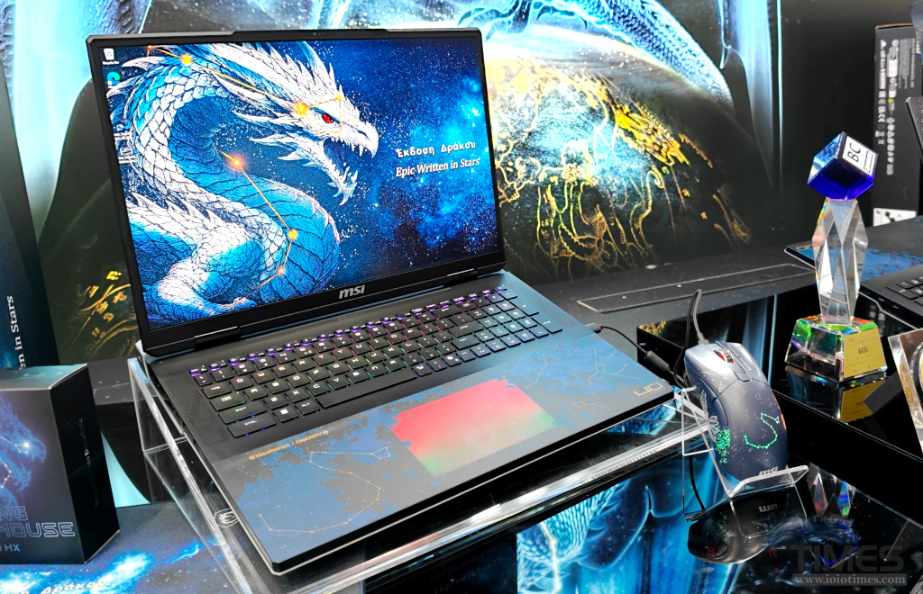 《COMPUTEX 2026展場巡禮》MSI Titan 18 HX「天龍座」典藏特仕版現身、玩具總動員與梵谷特仕版聯名登場,Claw 8 EX AI+電競掌機超強吸睛 4 Computex2026 msinb 09