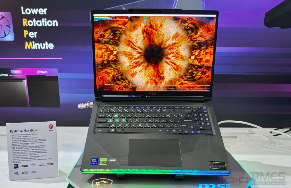 《COMPUTEX 2026展場巡禮》MSI Titan 18 HX「天龍座」典藏特仕版現身、玩具總動員與梵谷特仕版聯名登場,Claw 8 EX AI+電競掌機超強吸睛 17 Computex2026 msinb 21
