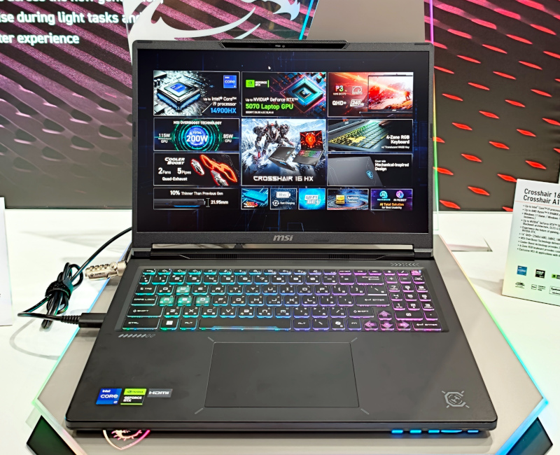 《COMPUTEX 2026展場巡禮》MSI Titan 18 HX「天龍座」典藏特仕版現身、玩具總動員與梵谷特仕版聯名登場,Claw 8 EX AI+電競掌機超強吸睛 20 Computex2026 msinb 23