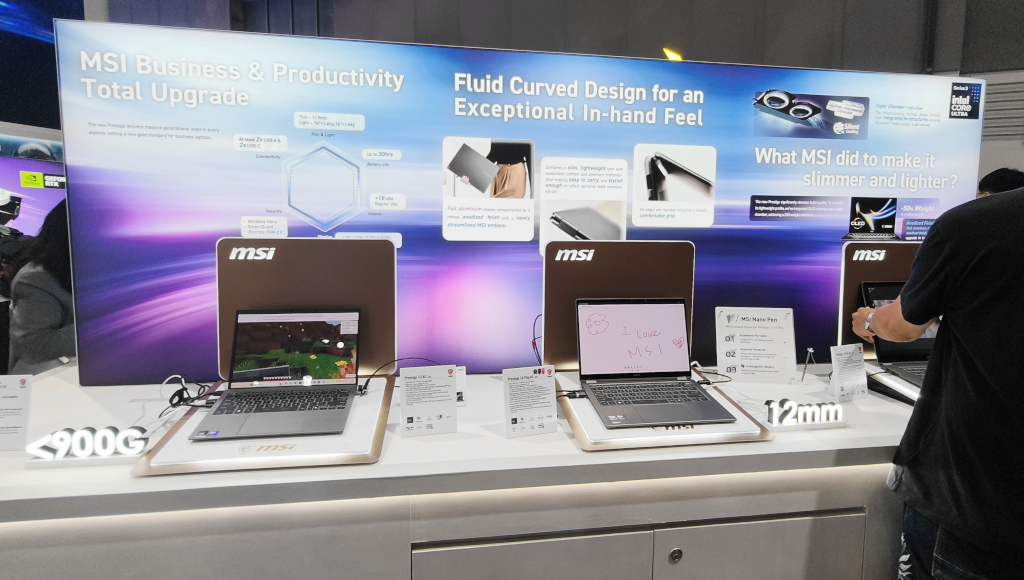 《COMPUTEX 2026展場巡禮》MSI Titan 18 HX「天龍座」典藏特仕版現身、玩具總動員與梵谷特仕版聯名登場,Claw 8 EX AI+電競掌機超強吸睛 24 Computex2026 msinb 26