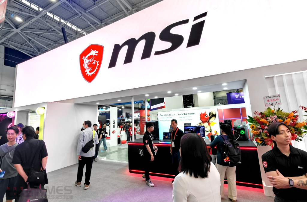 《COMPUTEX 2026展場巡禮》MSI Titan 18 HX「天龍座」典藏特仕版現身、玩具總動員與梵谷特仕版聯名登場,Claw 8 EX AI+電競掌機超強吸睛 33 Computex2026 msinb 29