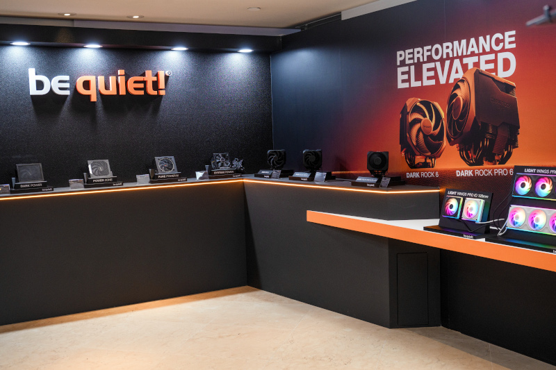 《COMPUTEX 2026展場巡禮》be quiet!為遊戲而生,機殼、散熱與電源供應器新品齊發 3 computex2026 bequiet 006 2