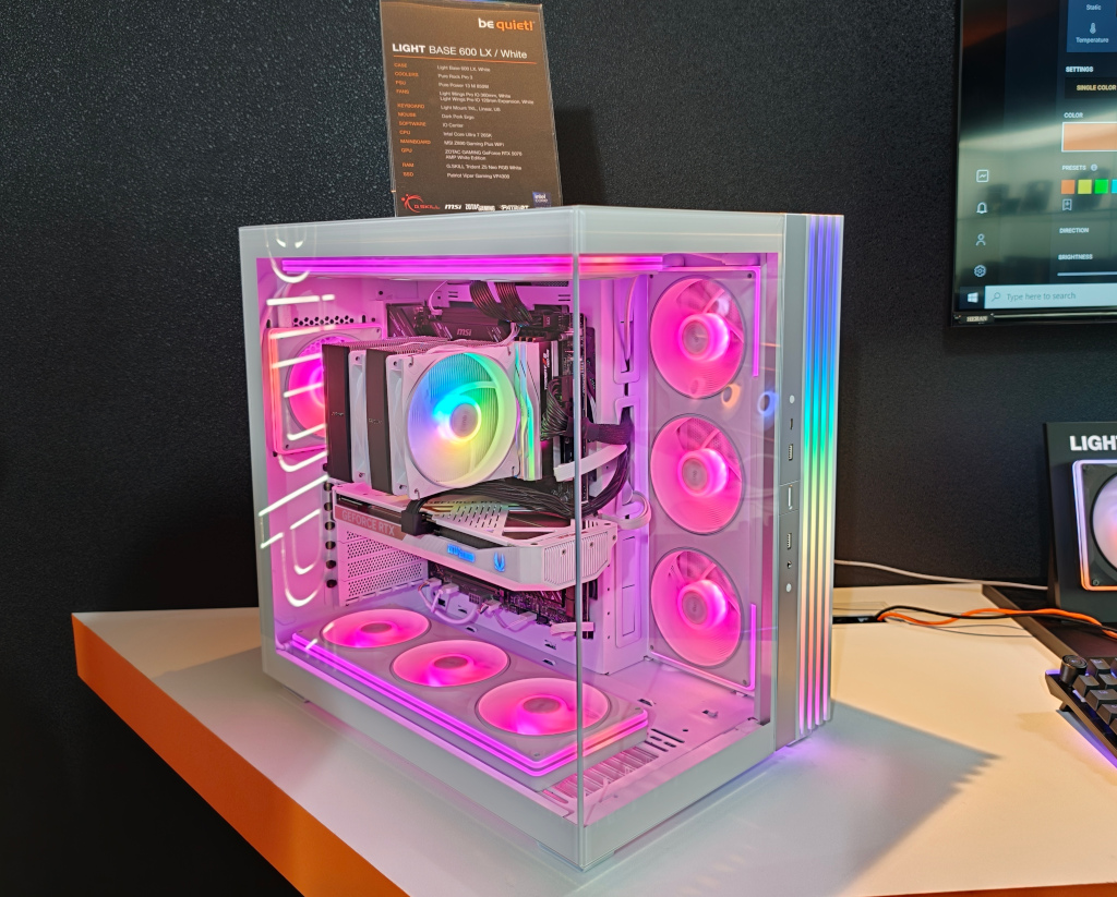 《COMPUTEX 2026展場巡禮》be quiet!為遊戲而生,機殼、散熱與電源供應器新品齊發 36 computex2026 bequiet 032