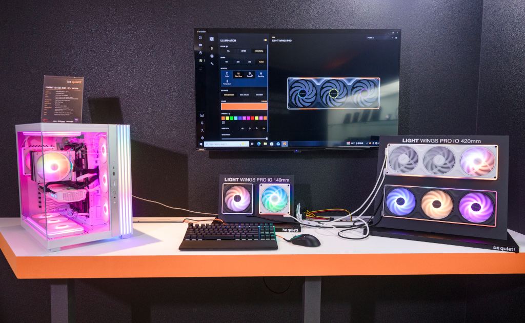 《COMPUTEX 2026展場巡禮》be quiet!為遊戲而生,機殼、散熱與電源供應器新品齊發 37 computex2026 bequiet 033