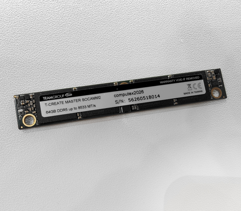 《COMPUTEX 2026展場巡禮》十銓科技T-FORCE/T-CREATE AI新品登場,INDUSTRIAL工控展區亮相 24 computex2026 teamgroup 24 2