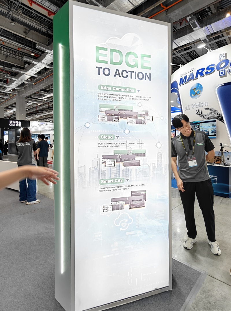 《COMPUTEX 2026展場巡禮》十銓科技T-FORCE/T-CREATE AI新品登場,INDUSTRIAL工控展區亮相 31 computex2026 teamgroup 32 2
